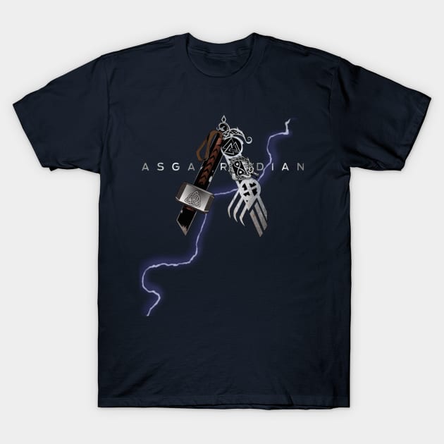 ASGARDIAN PRIDE LIGHTNING BOLT T-Shirt by Lmann17